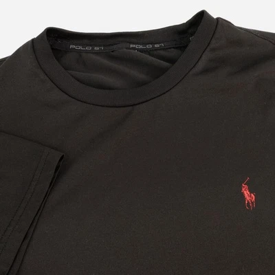 Polo 67 Ralph Lauren Performance Black Short Sleeve T Shirt Mens Fits Like Small - Image 1 of 4