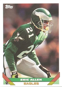 1993 TOPPS Eric Allen EAGLES Arizona State ASU SUN-DEVILS - Picture 1 of 1