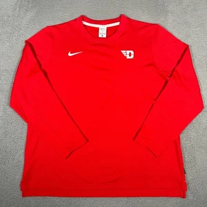 Dayton Flyers Shirt Herren XL rot Nike Dri-Fit On Field Pullover Performance Gym - Bild 1 von 9