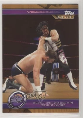 2019 Topps WWE Road to Wrestlemania Bronze Mustafa Ali Drew Gulak #51 - Image 1 of 2