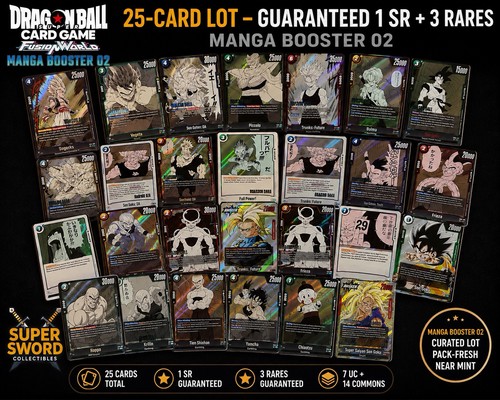 Dragon Ball Super Fusion World - Manga Booster 2 SB02 Sleeved