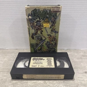 GWAR LIVE FROM ANTARCTICA VHS IN CONCERT SCUMDOGS OF THE UNIVERSE TOUR 1990 - Picture 1 of 7