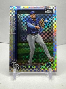2025 Topps Chrome - Christopher Morel #64 X-Fractor - Picture 1 of 2