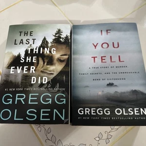 Lot of 2 Gregg Olsen Books True Crime Thriller Mystery Paperback - Imagen 1 de 20