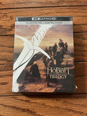 SEALED The Hobbit the Motion Picture Trilogy 4K UHD Blu-ray Set - Image 1 of 4