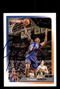 Signed Basketball Card Auto Trevor Ariza 2005-06 Topps Total #128 Knicks - Picture 1 of 2