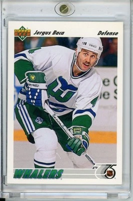 1991-92 Upper Deck #425 Jergus Baca - Image 1 of 2