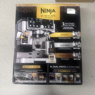Ninja Luxe Cafe Pro Espresso Coffee Machine - ES701UK - Brand New Boxed - Image 1 of 3