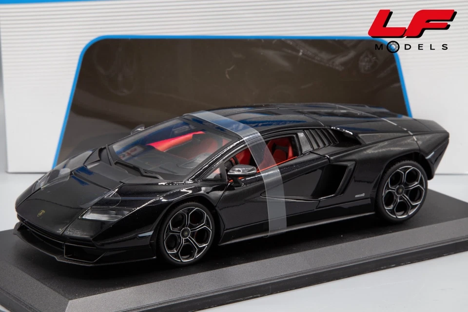 1:18 Lamborghini Countach LPI 800-4 Nero- Maisto - Immagine 1 di 3