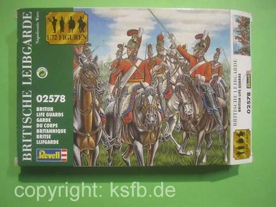 1:72 Revell #2578 Napoleon Britische Leibgarde Kavallerie Soldaten  SELTEN - Bild 1 von 3
