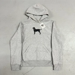 Felpa con cappuccio The Black Dog Legacy classica pesante taglia bambini XL polo grigia - Foto 1 di 17