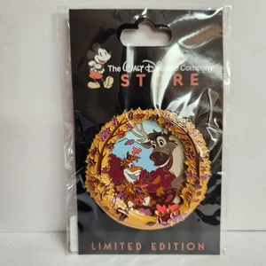 D23 Expo 2024 Disney DEC PIN Seasons of Friendship Fall LE 300 Frozen Olaf Sven - Picture 1 of 2
