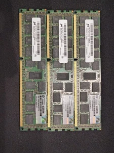 3× HP 8 GB DDR3L‑1333 ECC RDIMM 647650‑071 Server‑RAM – 24 GB, gebraucht - Bild 1 von 1