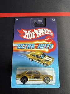 Hot Wheels Ultra Hots Target Exclusive '70 Ford Escort RS1600 Gold - Bild 1 von 2