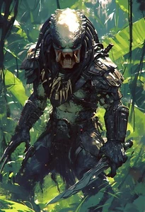 "Predator"" 13x19 Fine Art Print limitiert auf nur 20 handnummerierte Exemplare" - Bild 1 von 1