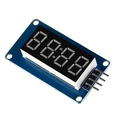 TM1637 4 Bits Digital Tube LED Clock Display Module for Arduino Due UNO 2560 R3 - Image 1 of 4