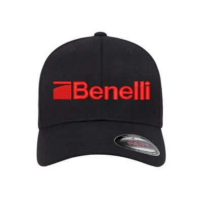 Gorra de pelota ajustada Flexfit bordada con logotipo Benelli Armi SpA Foto 1 de 3