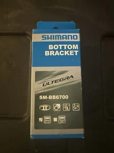Shimano Ultegra SM-BBR60 Hollowtech II Threaded 68mm 70mm Bottom Bracket 105 - Picture 1 of 2