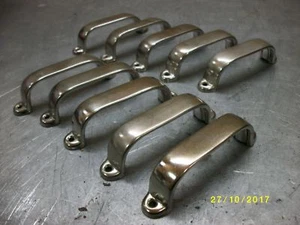 10 x MÖBELGRIFF SCHUBLADENSCHRANK WERKSTATT SCHRANK GRIFF RETRO INDUSTRIEDESIGN - Picture 1 of 6