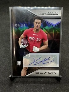 2023 Panini Black Xavier Hutchinson Rookie Auto /199 - Picture 1 of 2