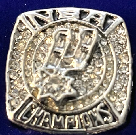 2007 NBA San Antonio Spurs World Championship Replica Ring Duncan Size 11 Cover