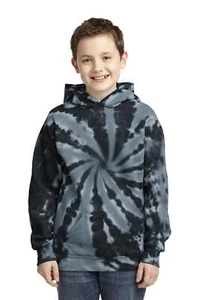 Port & Company PC146Y Youth Tie-Dye Pullover Hoodie Sweatshirt - Pack Of 2 - Picture 1 of 11