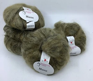 Lot Trendsetters Yarn Muse Mohair Blend 50g 175 yds  984 Brown - Picture 1 of 4