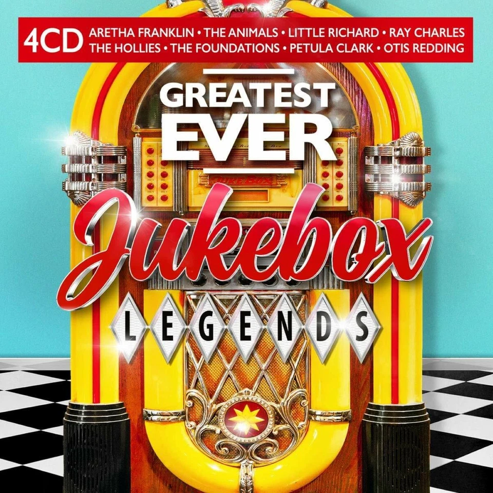Various - Greatest Ever Jukebox Legends 4CD NEU OVP - Bild 1 von 1
