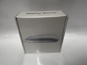 NEW Apple Mighty Mouse A1152 USB Wired Optical Mouse MB112LL/A Sealed Retail Box - Picture 1 of 3