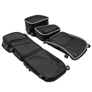 2x Door Storage Bags&Knee Pad Kit for Can-am Maverick/X3/MAX/X/RS Turbo 2017-21 - Picture 1 of 12