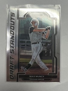2021 Panini Prizm Draft Picks Baseball Draft Standouts Max Muncy DS-MU RC