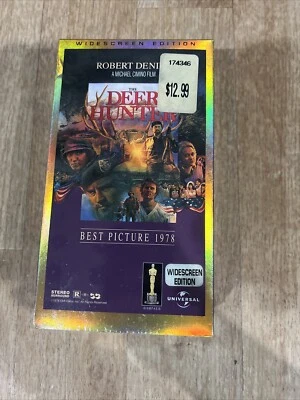 The Deer Hunter Sealed (VHS, 1997, 2-Tape Set, Widescreen) Brand New Never Open - Image 1 of 4