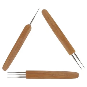 JubileeYarn Dreadlock Crochet Hooks - Bamboo Hair Weaving Needles for Dreads - Picture 1 of 5