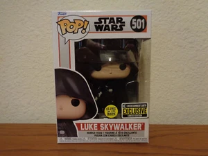 Funko Pop! Star Wars: Mandalorian Luke Skywalker GITD EE Exclusive - Picture 1 of 4