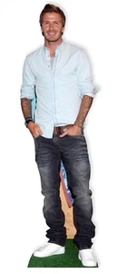 David Beckham Celebrity Footballer Cardboard Cutout Stand Up - Great for parties