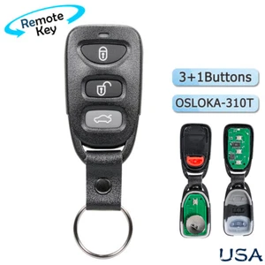 For 2006 2007 2008 2009 2010 Hyundai Sonata Remote Control Key Fob OSLOKA-310T - Picture 1 of 7