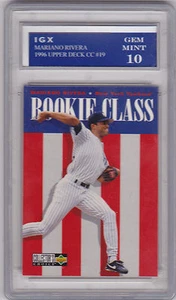 MARIANO RIVERA Gem Mint (10) ROOKIE CARD New York Yankees Baseball RC Class BV$$ - Picture 1 of 1