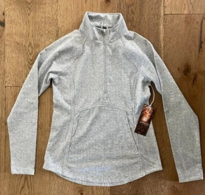 NWT Women's Kyodan Outdoor 1/4 Zip Double Brushed Jacquard Pullover Size: Small - Image 1 of 4