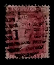 GB QV Penny Red 1858-79 1d Letters LB PR378 Free Registered Mail