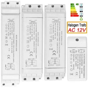 Halogen Trafo AC12V 60W 105W 210W 250V 300W Treiber Elektronischer Transformator - Bild 1 von 10