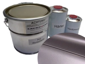5 Liter Set 2K Autolack Silber Metallic Seidenmatt Seidenglanz Tuning geeignet - Bild 1 von 1