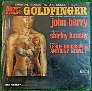 James Bond 007 Goldfinger 1964 Original Motion Picture Soundtrack Mono UAL 4117 - Picture 1 of 8