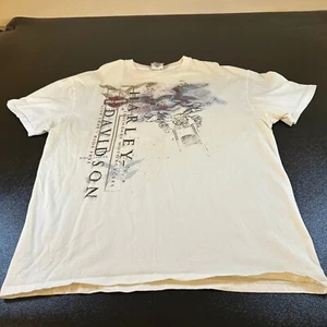 Harley Davidson Grafik T-Shirt Motorrad Biker Tee Baton Rouge Herren XXL 2XL - Bild 1 von 10