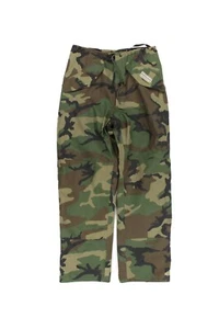 U.S. MILITARY M81 WOODLAND GORTEX NYLON COLD WEATHER PANT SIZE S-L DATE 1993 - Bild 1 von 9