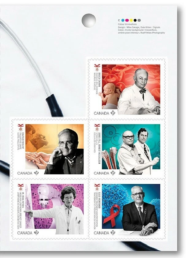 MEDICAL GROUNDBREAKERS = Folleto trasero Página de 5 sellos Canadá 2020 MNH Foto 1 de 1