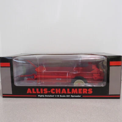 SpecCast AllisChalmers 281 Manure Spreader Orange Spec Show  1/16 AC-CUST2030-B - Image 1 of 4