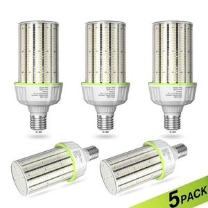 5Pack 100W LED Corn light Bulb-Replacement 400watt Metal Halide bulbs- E39 Mogul - Picture 1 of 14