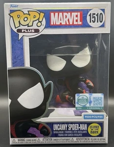 Funko POP! Marvel 'Uncanny Spider-man' 9500 PCS #1510 Glow in The Dark / Limited - Picture 1 of 10