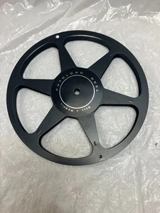 BELL & HOWELL AutoLoad 8mm 400' METAL FILM REEL Black 7" - Picture 1 of 4