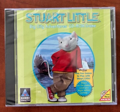 Stuart Little Big City Adventures Hasbro PC CD ROM GAME Windows 95/98 NEW - Image 1 of 2